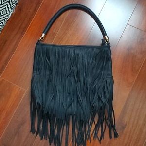 Metaphor fringes shoulder bag !